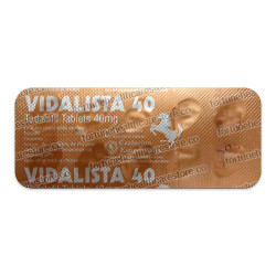 Vidalista 40mg (Tadalafil)